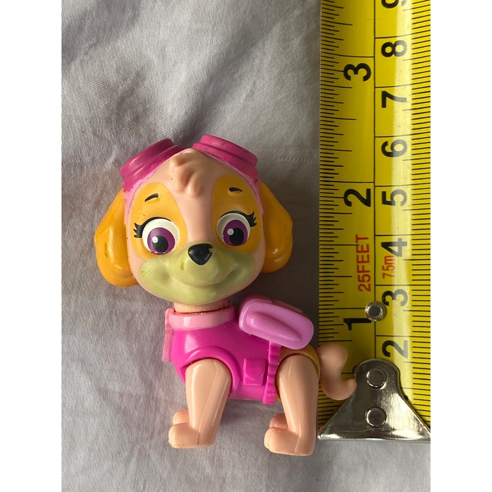 Paw Patrol Skye Action Figure Pink Pilot Uniform Toy 51113AMP 2 Inch